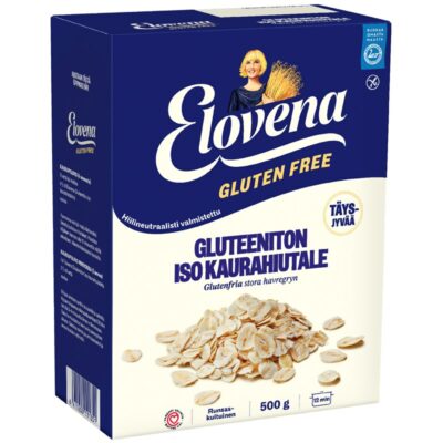 Elovena Gluteeniton iso kaurahiutale 500g