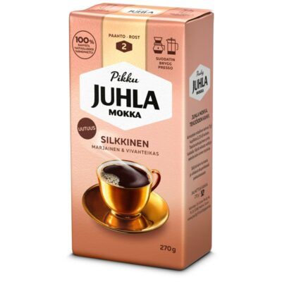 Juhla Mokka Silkkinen kahvi 270 g  hienojauhettu