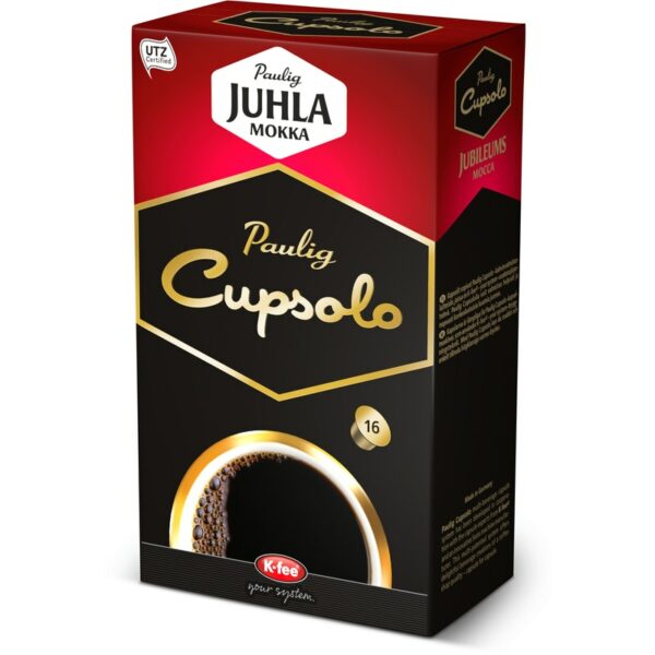 Paulig Cupsolo kahvi 16 kaps Juhla Mokka 136g