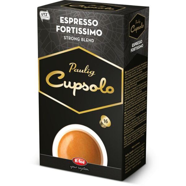 Paulig Cupsolo espresso 16kap Fortissimo