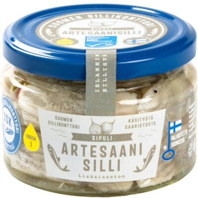 Suomen Sillikonttori sipulisilli 280g/140g MSC