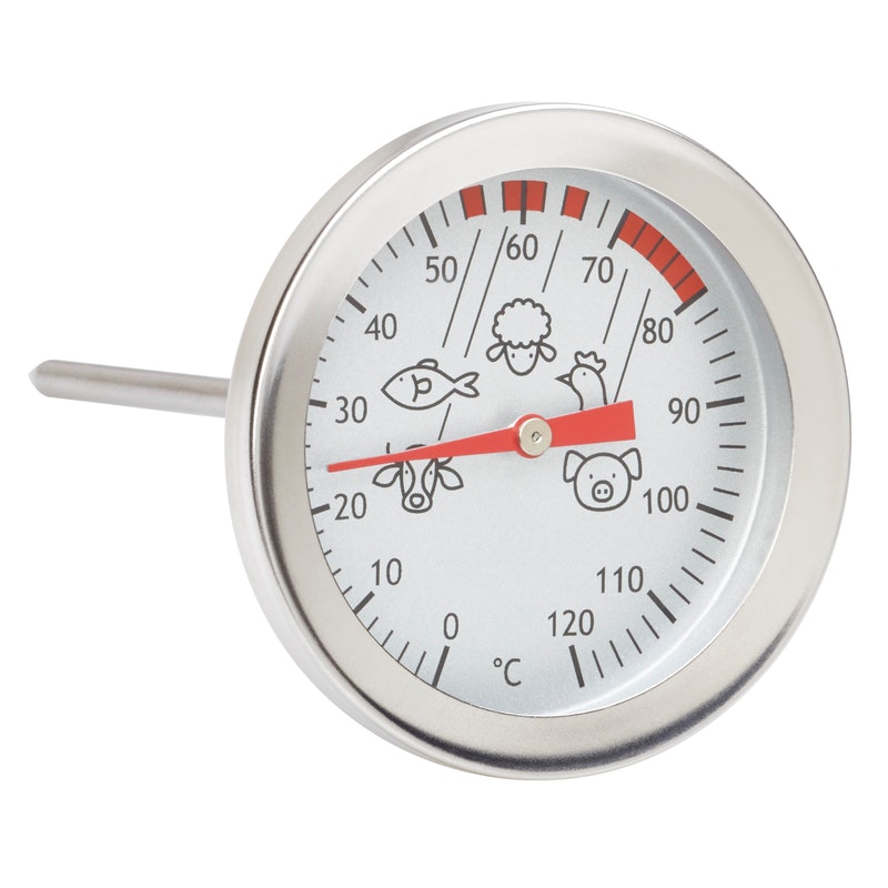 Paistilämpömittari pyöreä 925