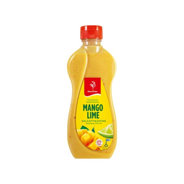Saarioinen salaattikastike 345ml mango-lime