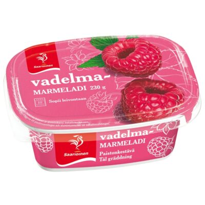 Saarioinen Vadelmamarmeladi 230g