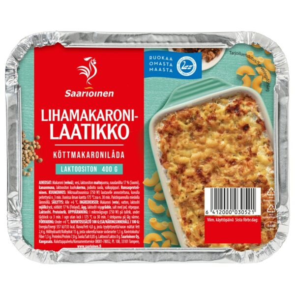 Saarioinen Lihamakaronilaatikko 400 g