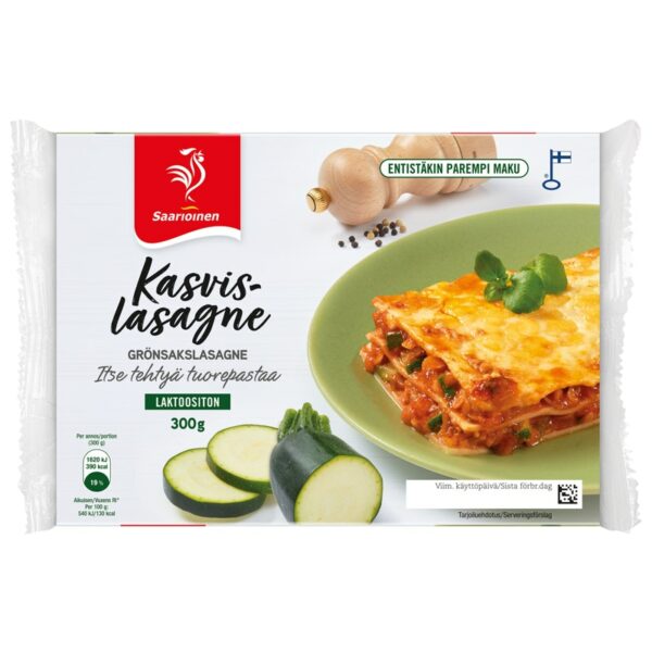 Saarioinen kasvislasagne 300g