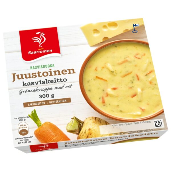 Saarioinen Juustoinen kasviskeitto 300 g