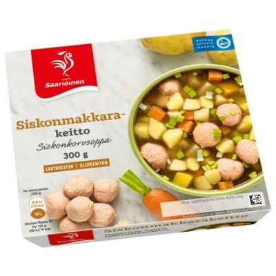 Saarioinen Klassikkokeitto siskonmakkarakeitto 300 g