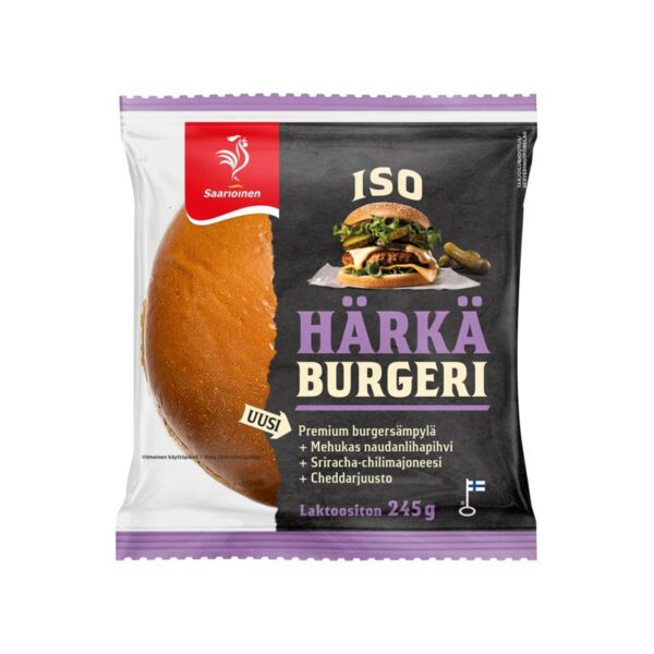 Saarioinen Iso härkä burgeri 245g