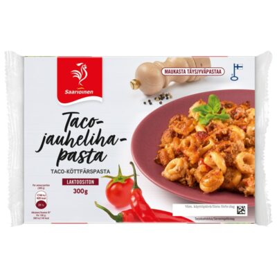 Saarioinen taco-jauhelihapasta 300g