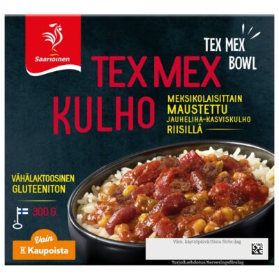 Saarioinen tex mex kulho 300g