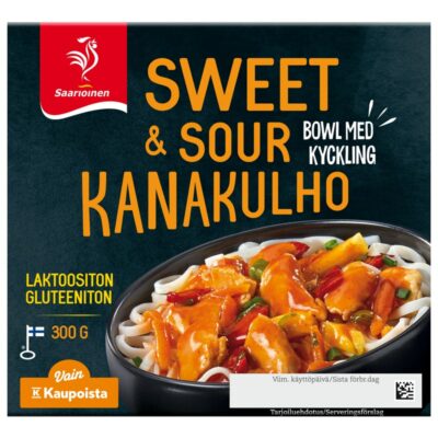 Saarioinen sweet and sour kanakulho 300g