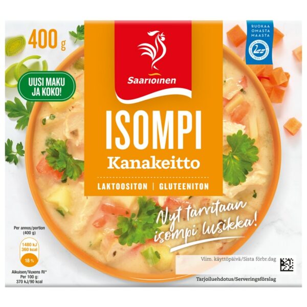 Saarioinen Isompi Kanakeitto 400g