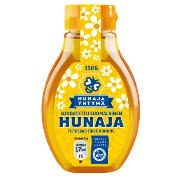 Hunajayhtymä suomalainen suodatettu hunaja 350g