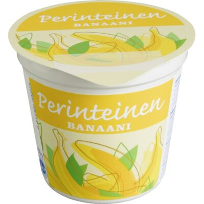 Perinteinen banaanijogurtti 150g