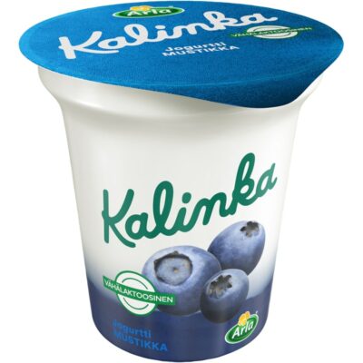 Arla Kalinka mustikkakerrosjogurtti 150g vähälaktoosinen