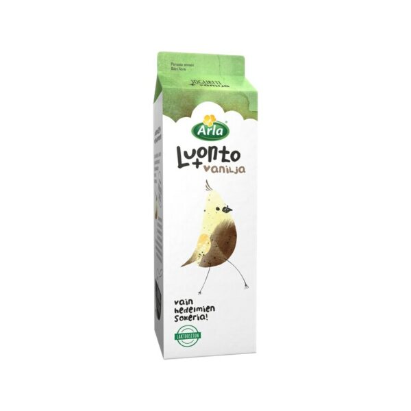 Arla Luonto+ AB jogurtti 1kg vanilja laktoositon