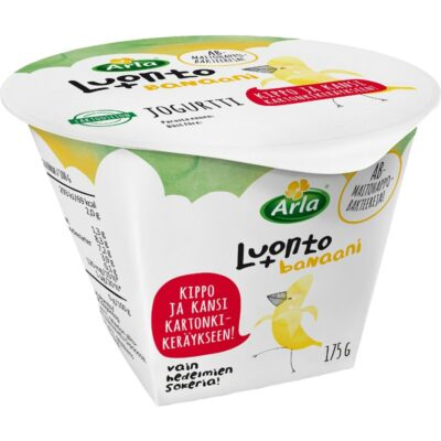 Arla Luonto+ AB jogurtti 175g banaani laktoositon