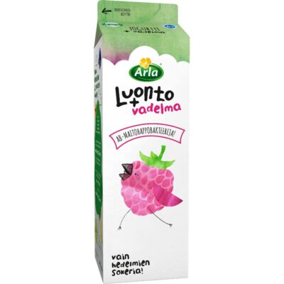 Arla Luonto+ AB jogurtti 1kg vadelma laktoositon
