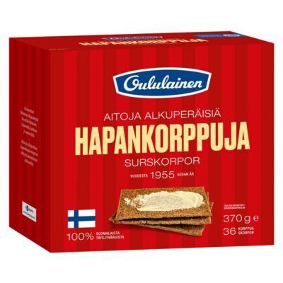 Oululainen hapankorppu 370g