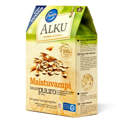 Fazer Alku maistuvampi kaurapuuro 500g