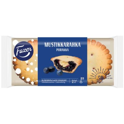 Fazer mustikkarahkapiirakka 2kpl/140g