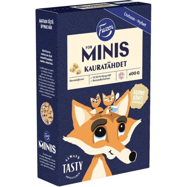 Fazer Minis kauratähdet 400g