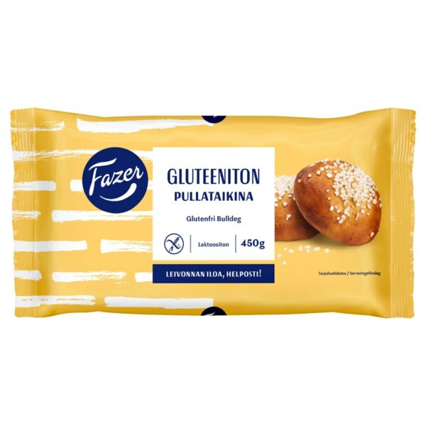 Fazer gluteeniton pullataikina 450g pakaste