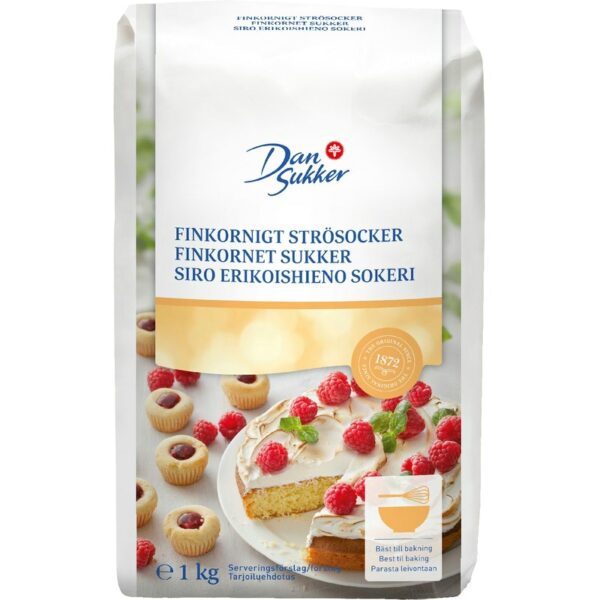 Dansukker Siro erikoishieno sokeri 1 kg