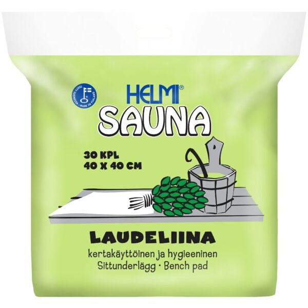 Helmi Sauna laudeliina 40x40cm 30kpl/pkt
