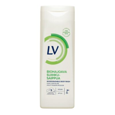 LV biohajoava suihkusaippua 250ml herkälle iholle
