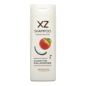 XZ sulfaatiton shampoo 250ml persikkanektari värjätyille hiuksille