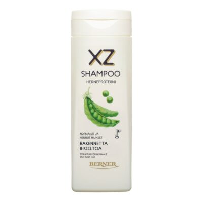 XZ herneptoteiini shampoo 250ml rakennetta ja kiiltoa