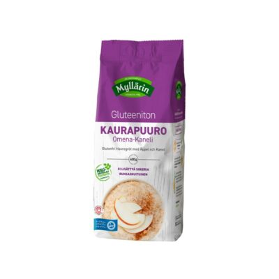 Myllärin Gluteeniton Kaurapuuro Omena-Kaneli 400g