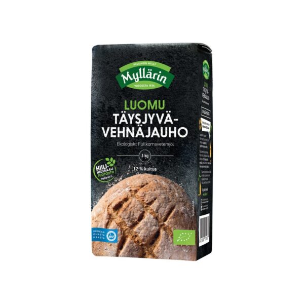 Myllärin Luomu Täysjyvävehnäjauho 1kg