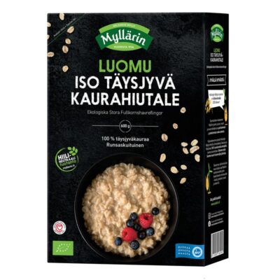 Myllärin Luomu 600g Luomu Iso Täysjyväkaurahiutale