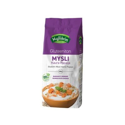 Myllärin Gluteeniton Mysli Kaura-Papaija 350g