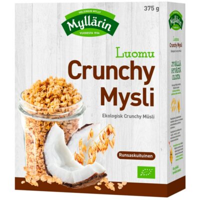 Myllärin Luomu Crunchy Mysli 375g