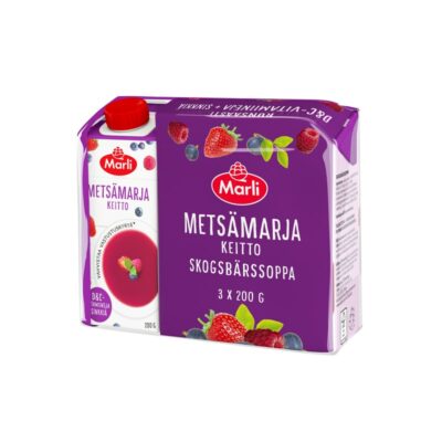 Marli Metsämarjakeitto+D&C 3x200g sinkki