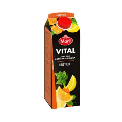 Marli Vital mehujuoma appelsiini-porkkana-sitruuna + kalsium 1l