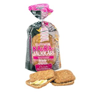 Porokylän KauraJälkkäri 6kpl/240g gluteeniton jälkiuuni kaurapalaleipä