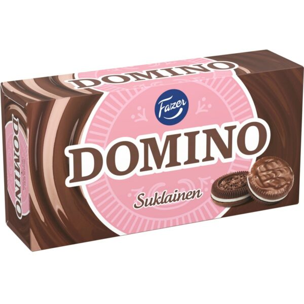 Fazer Domino Suklainen keksi 354g original