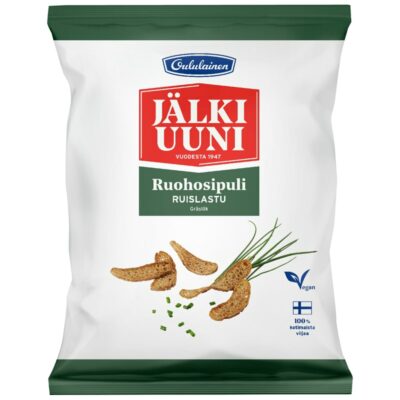 Oululainen Jälkiuuni Ruohosipuli ruislastu 130g