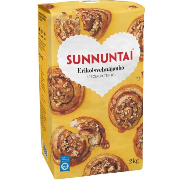 Sunnuntai erikoisvehnäjauho 2 kg