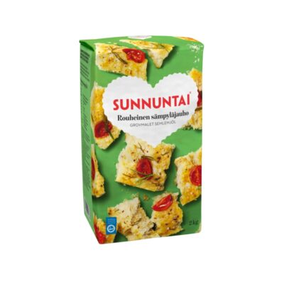 Sunnuntai rouheinen sämpyläjauho 2kg