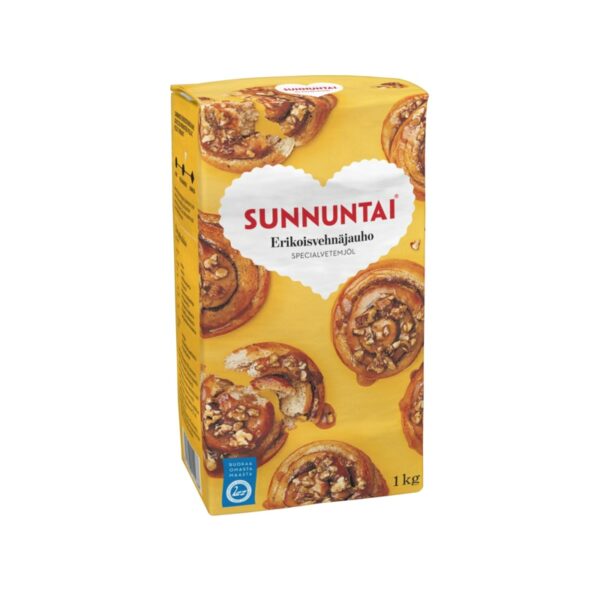 Sunnuntai erikoisvehnäjauho 1 kg