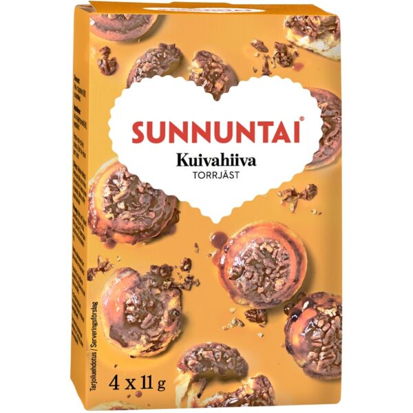 Sunnuntai kuivahiiva 4x11 g