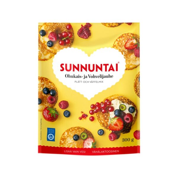 Sunnuntai ohukais- ja vohvelijauhe 300 g