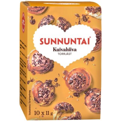 Sunnuntai kuivahiiva 10x11 g