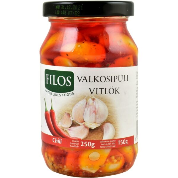 Filos valkosipulinkynsi chilimarinadissa 250/150g